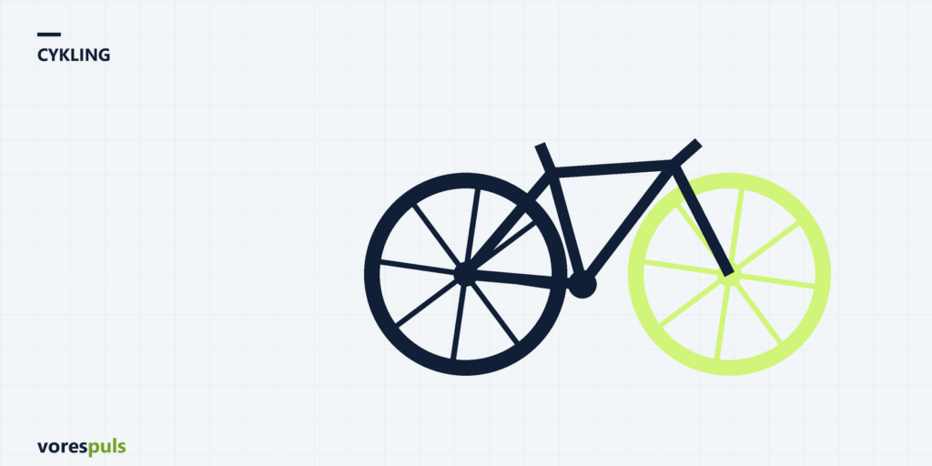 Illustration: Cykling – Gedebukkestyr: Sådan holder du rigtigt på dit racerstyr